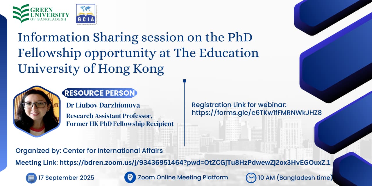 Upcoming Webinar: PhD Fellowship Opportunities at The Education University of Hong Kong