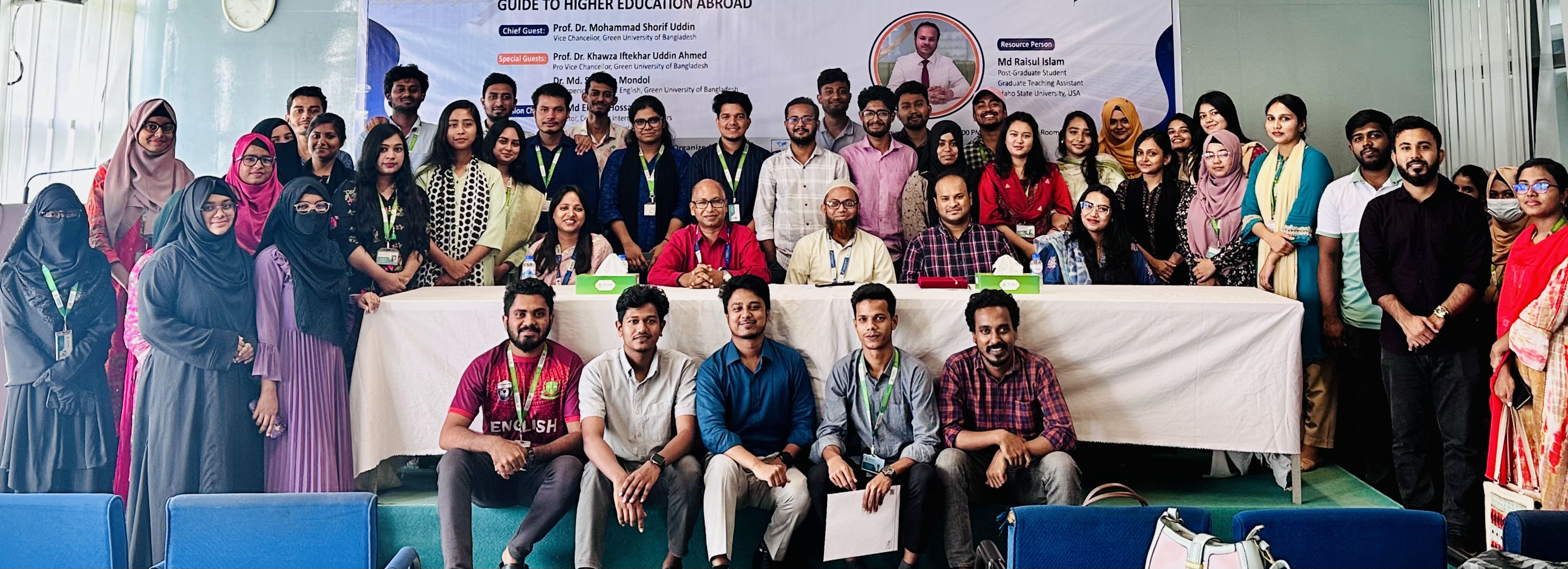 GUB successfully hosts seminar on " Beyond Borders: Guide to Higher Education Abroad