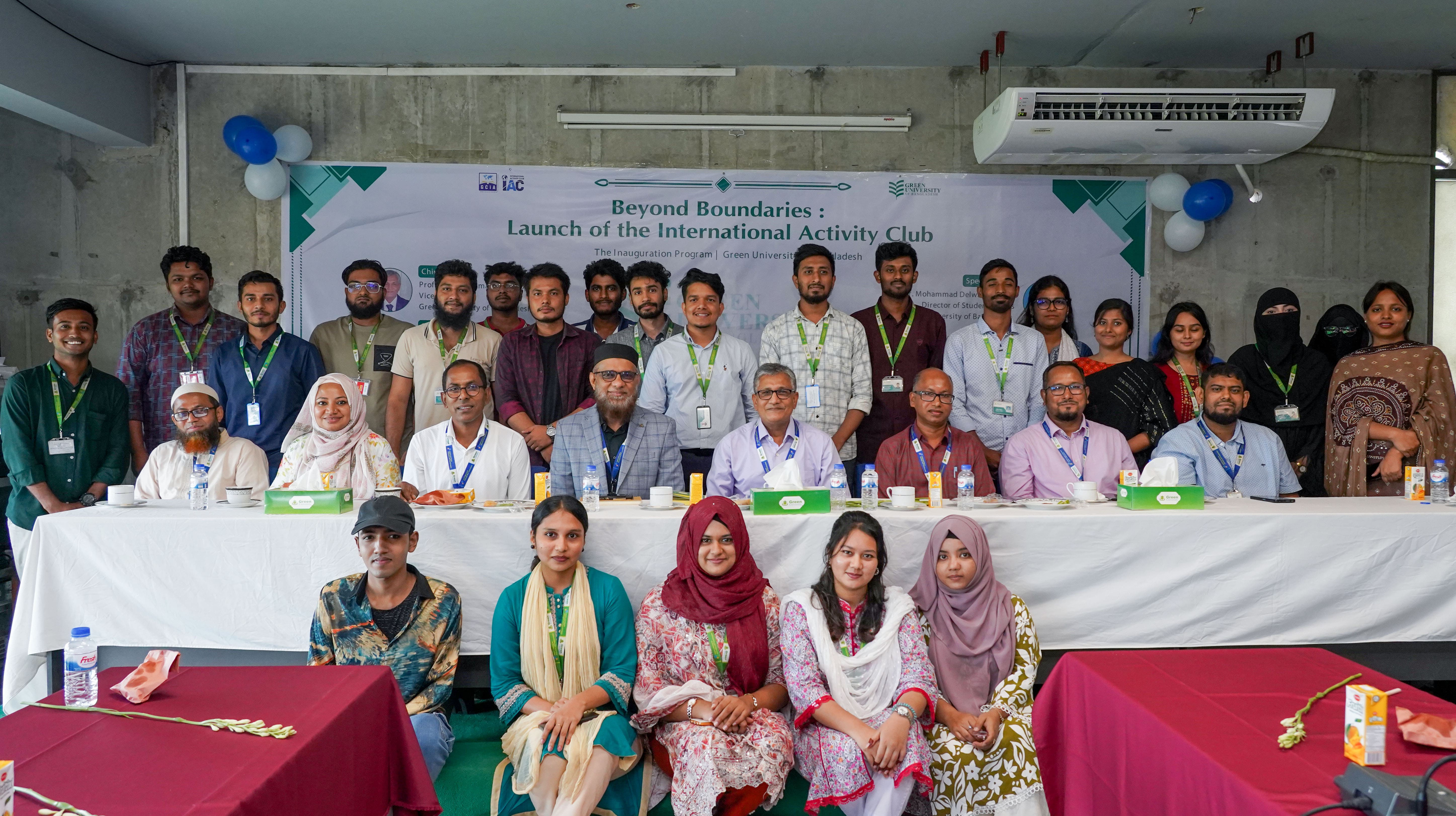 Successful Completion of the Inauguration Ceremony of the International Activity Club