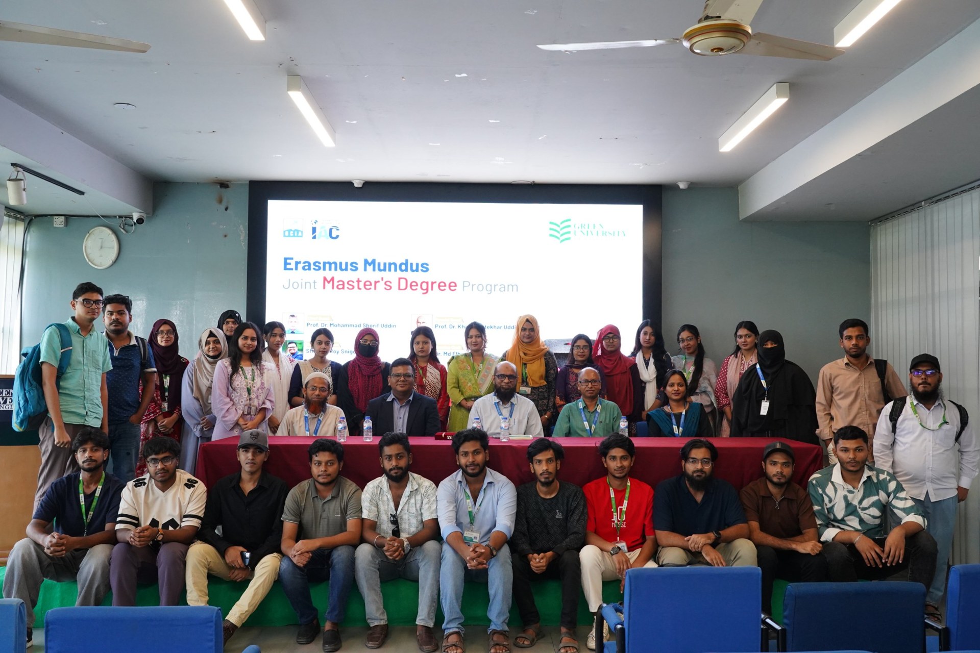 Successful Completion of Seminar on  Erasmus Mundus Joint Masters Program