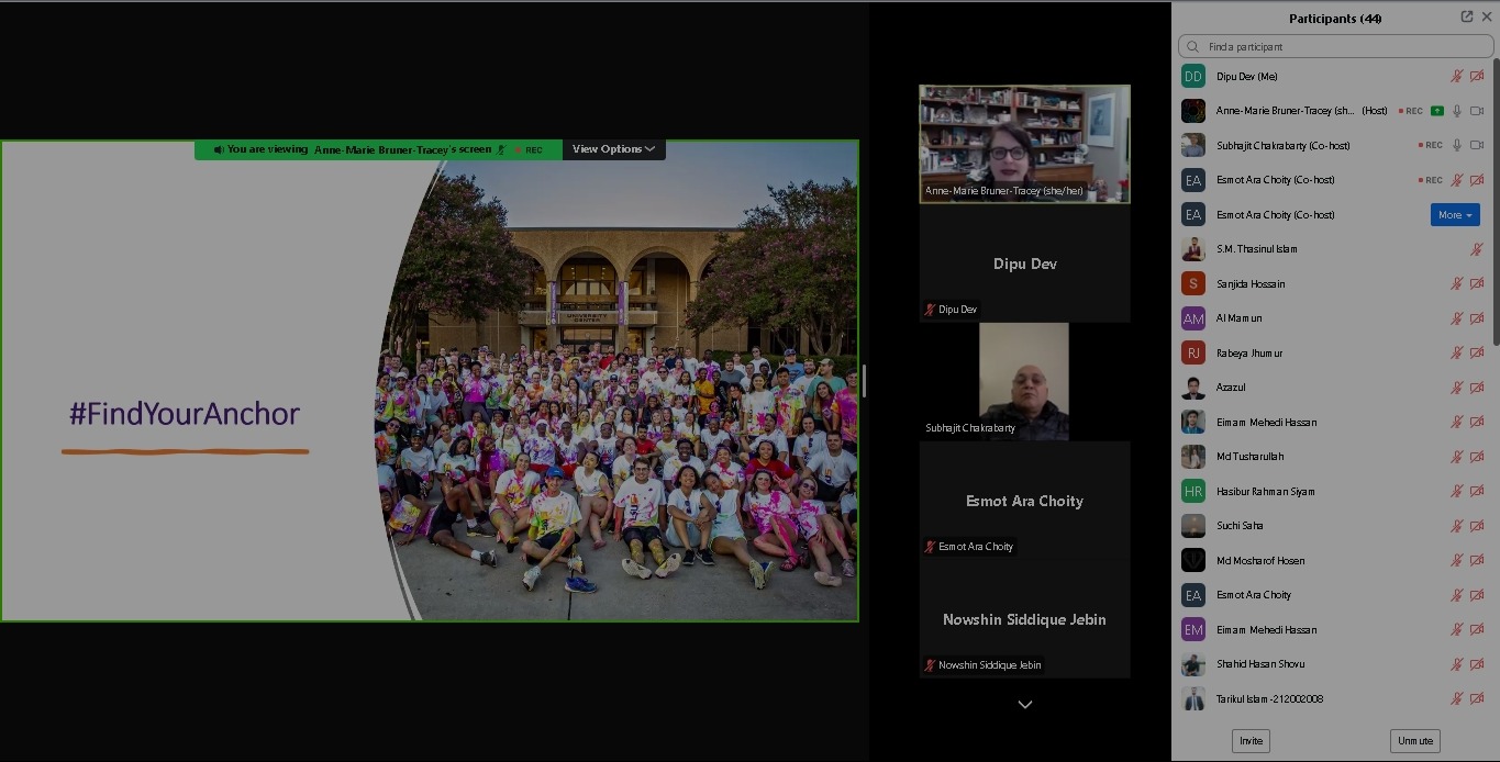 Successful Completion of webinar on postgraduation pathway with Lousiana State University