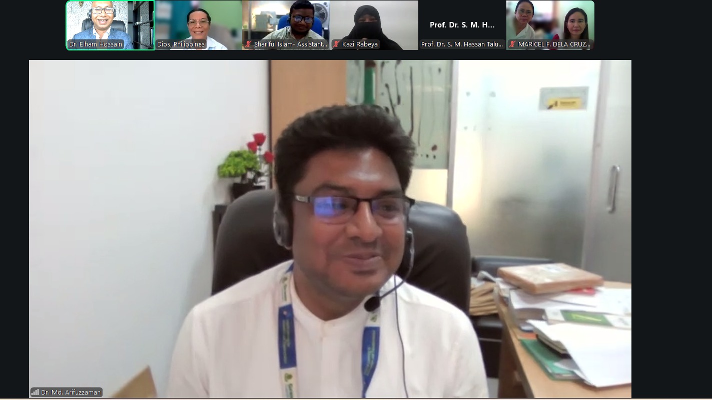 Successful Completion of online meeting on COIL Program between Dept of Law, GUB and Dept of Law, West Visayas State University